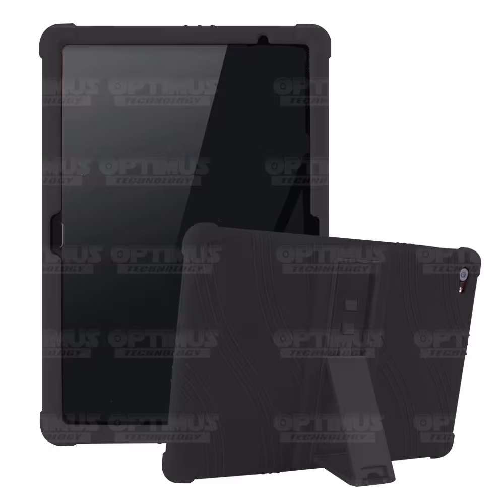 Kit Vidrio templado + Estuche Protector Goma + Teclado y Mouse Ratón Bluetooth para Tablet Huawei Mediapad M5 Lite 10.1 OPTIMUS