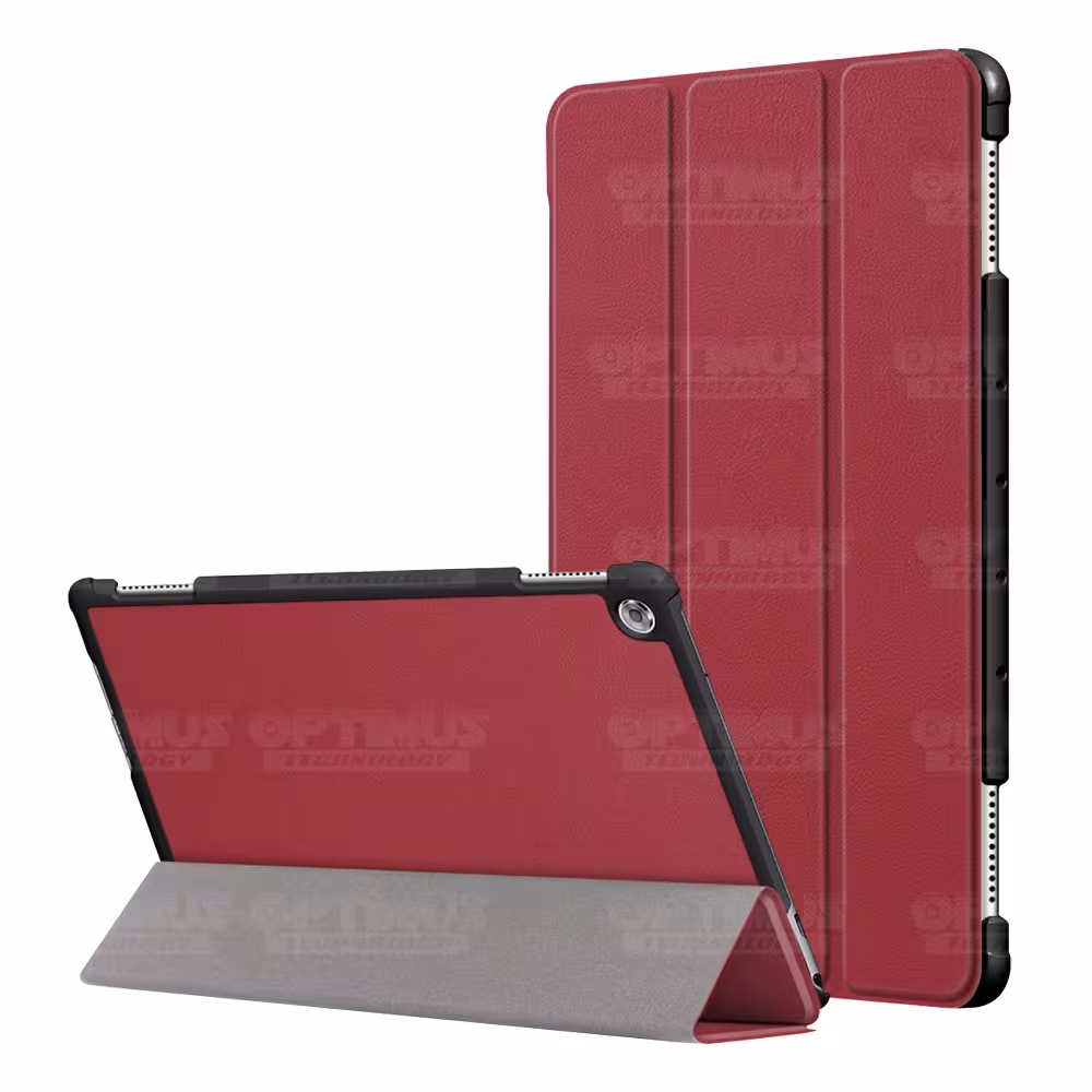 Kit Vidrio templado + Case Forro Protector + Teclado y Mouse Ratón Bluetooth para Tablet Huawei Mediapad M5 Lite 10.1 OPTIMUS TE