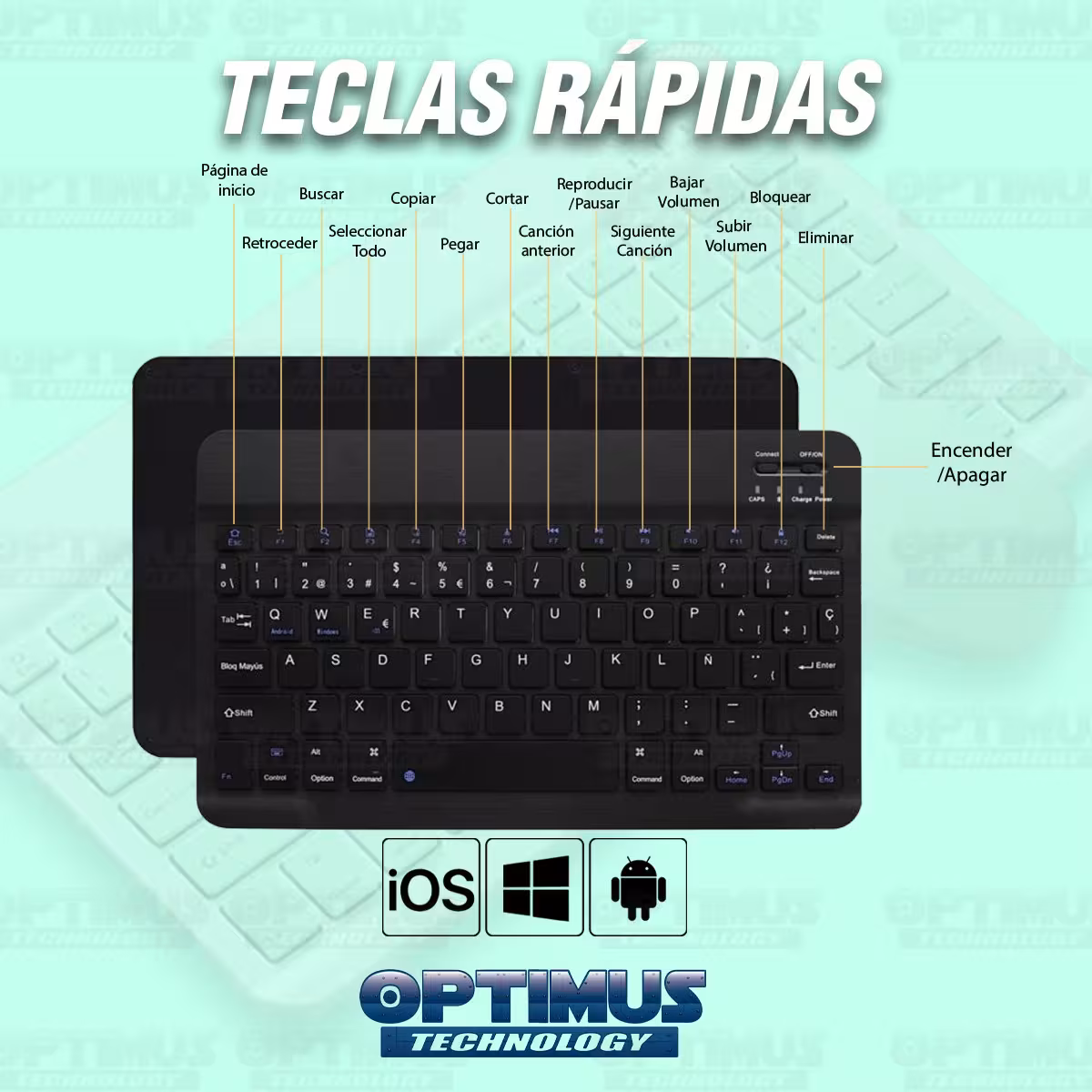 Kit Vidrio templado + Estuche Protector Goma + Teclado y Mouse Ratón Bluetooth para Tablet Lenovo Yoga Smart Tab Yt-x 705f OPTIM