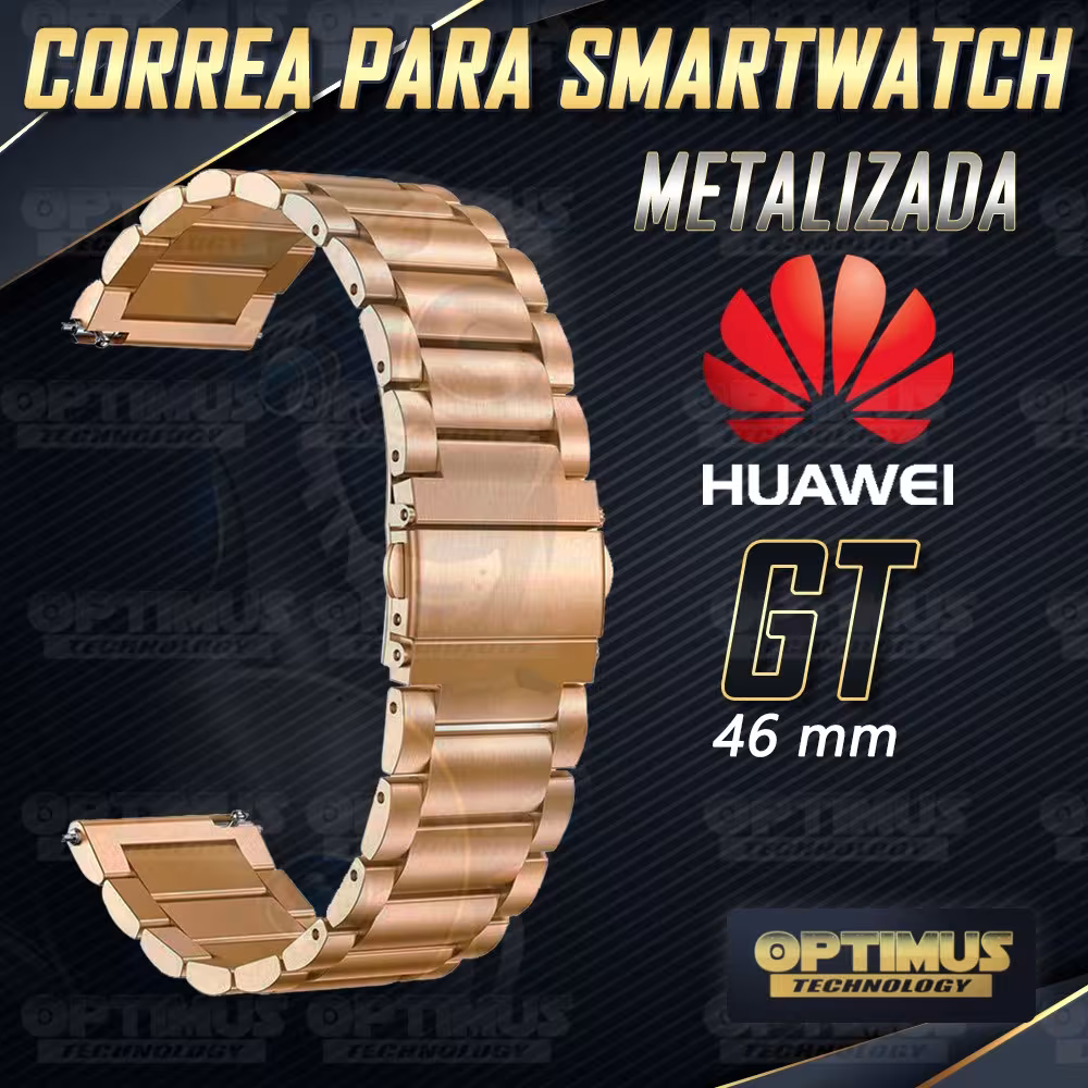 Correa Banda de Metal Magnética reloj Smartwatch Huawei GT 46mm | TMC MÓVIL | CRR-MTL-GT-46 |
