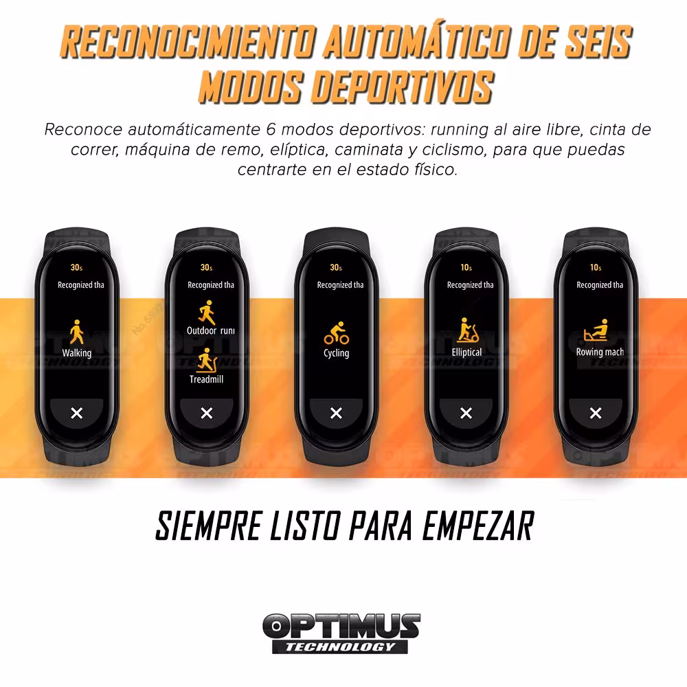Reloj Inteligente Smartwatch Xiaomi Mi Band 6 Compatible Android IOS | XIAOMI COLOMBIA | SW-XMI-MB-6 |