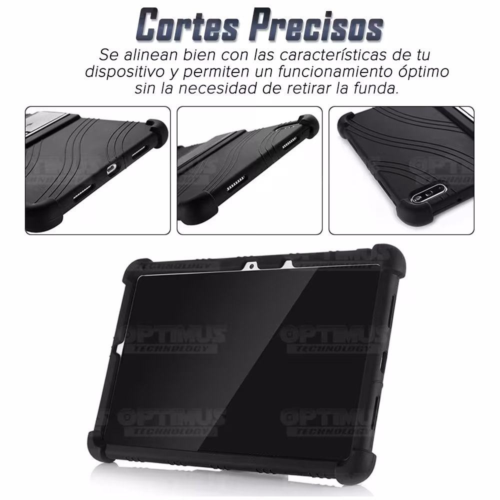 Kit Vidrio templado + Estuche Protector Goma + Teclado y Mouse Ratón Bluetooth para Tablet Huawei matepad 10.4 OPTIMUS TECHNOLOG