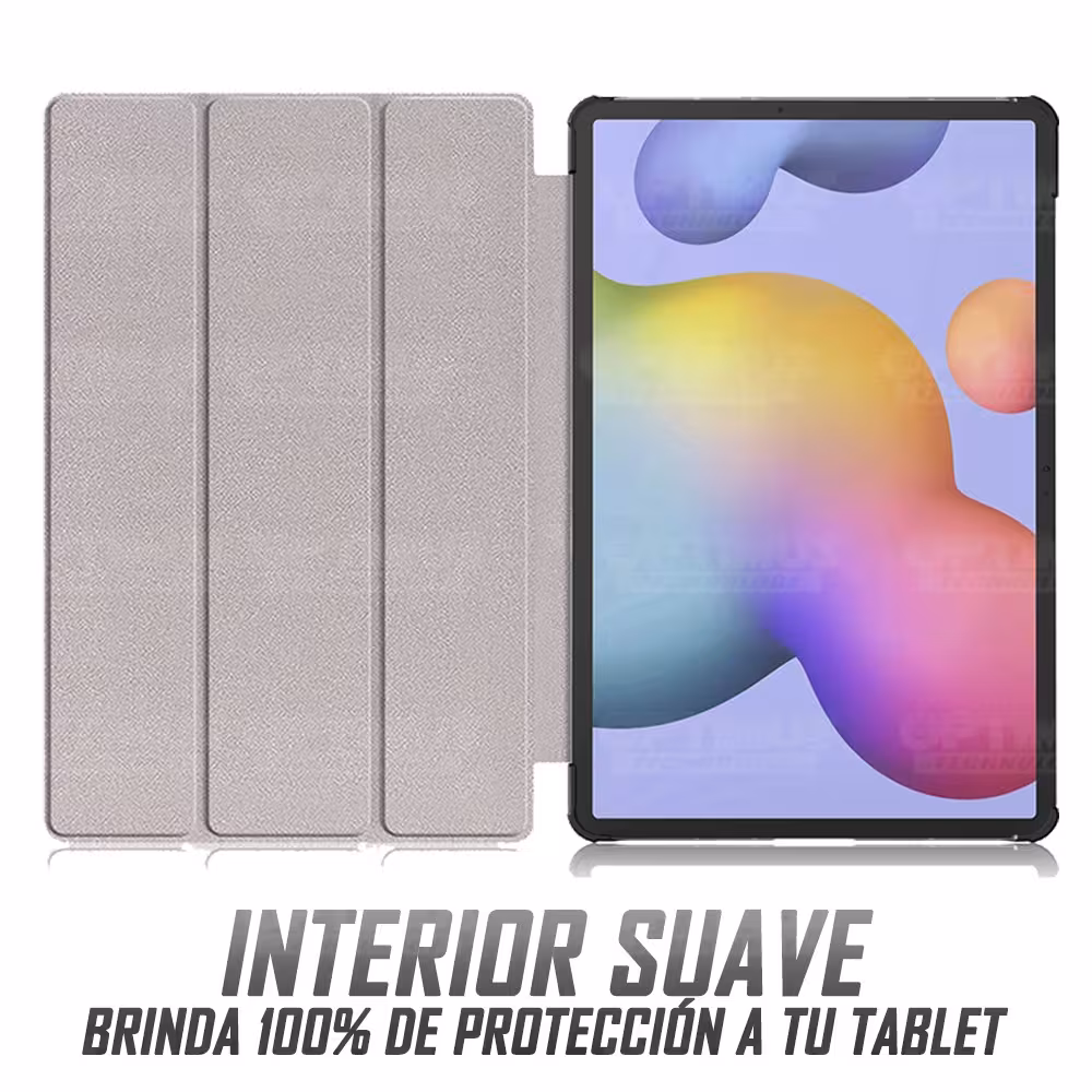 Estuche Case Forro Protector Con Tapa Tablet Samsung Galaxy Tab S7 Wifi SM-T870NZK 11 Pulgadas OPTIMUS TECHNOLOGY™ - 7