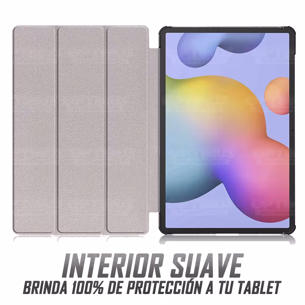 Estuche Case Forro Protector Con Tapa Tablet Samsung Galaxy Tab S7 Plus SM-T970NZWLCOO 12.4 Pulgadas 128GB OPTIMUS TECHNOLOGY™ -