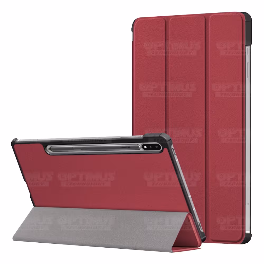 Estuche Case Forro Protector Con Tapa Tablet Samsung Galaxy Tab S7 Plus SM-T970NZWLCOO 12.4 Pulgadas 128GB OPTIMUS TECHNOLOGY™ -