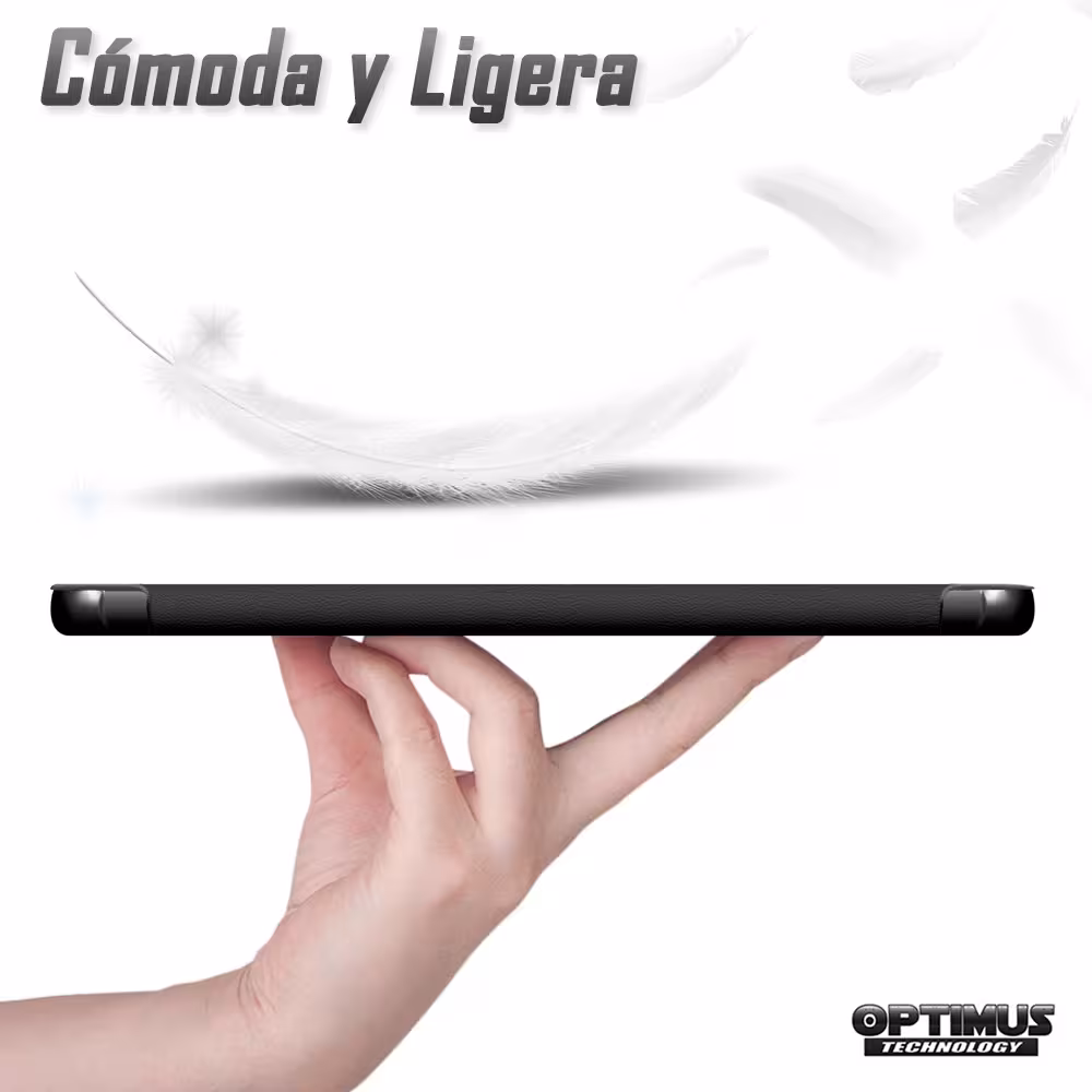 Kit Vidrio Cristal Templado Y Estuche Case Protector para Tablet Samsung Galaxy Tab A7 10.4 2020 T500 - T505 OPTIMUS TECHNOLOGY™
