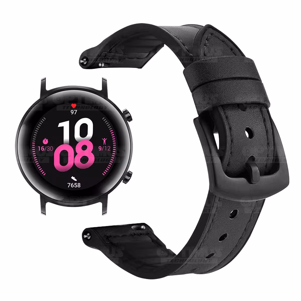 Pulso Manilla Correa De Cuero 20mm Smartwatch Huawei GT2 42mm | OPTIMUS TECHNOLOGY™ | CRR-CRO-GT2-42 |