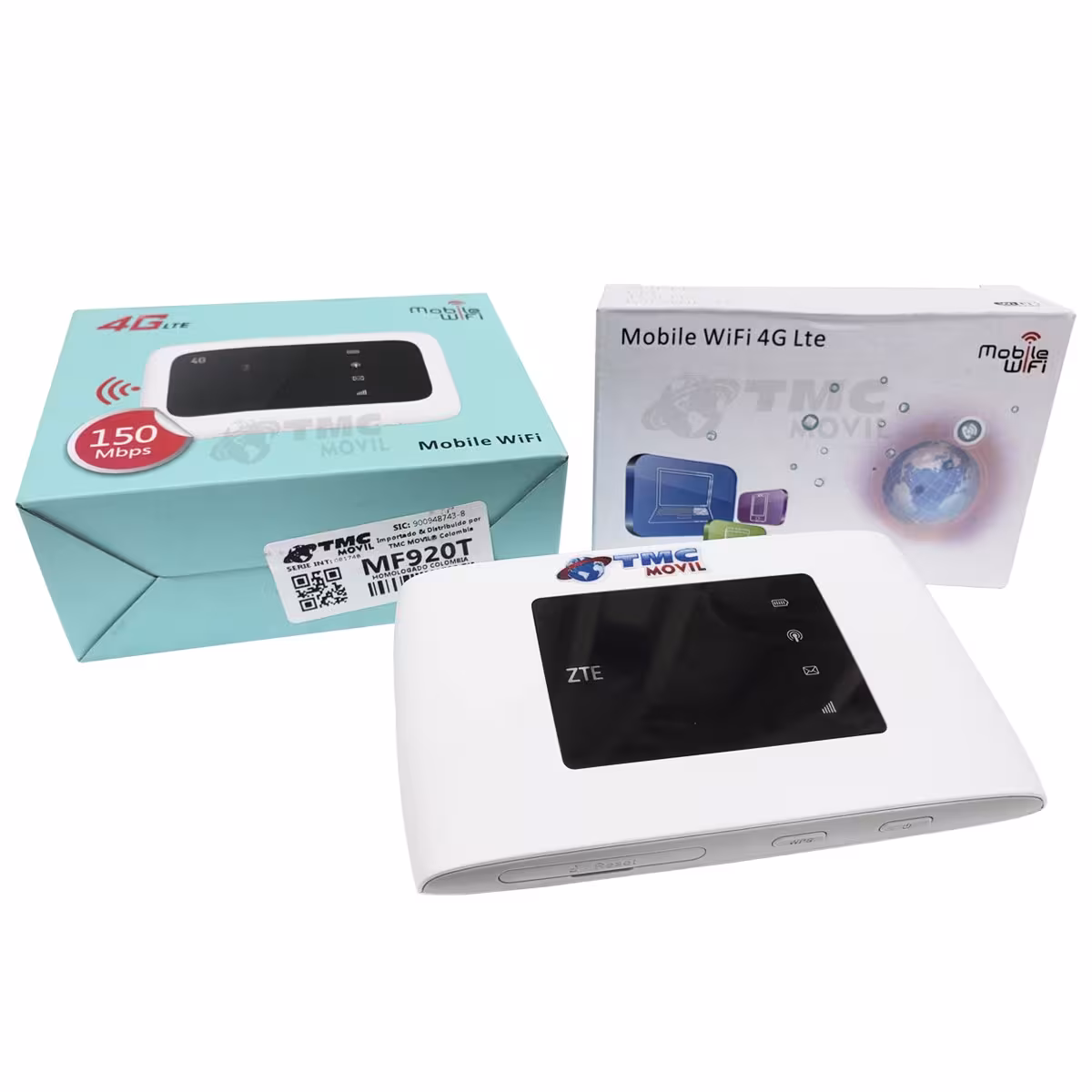 Modem Router Wifi ZTE MF920T Mifi Simcard Libre Todo Operador | ZTE COLOMBIA | 389091 |
