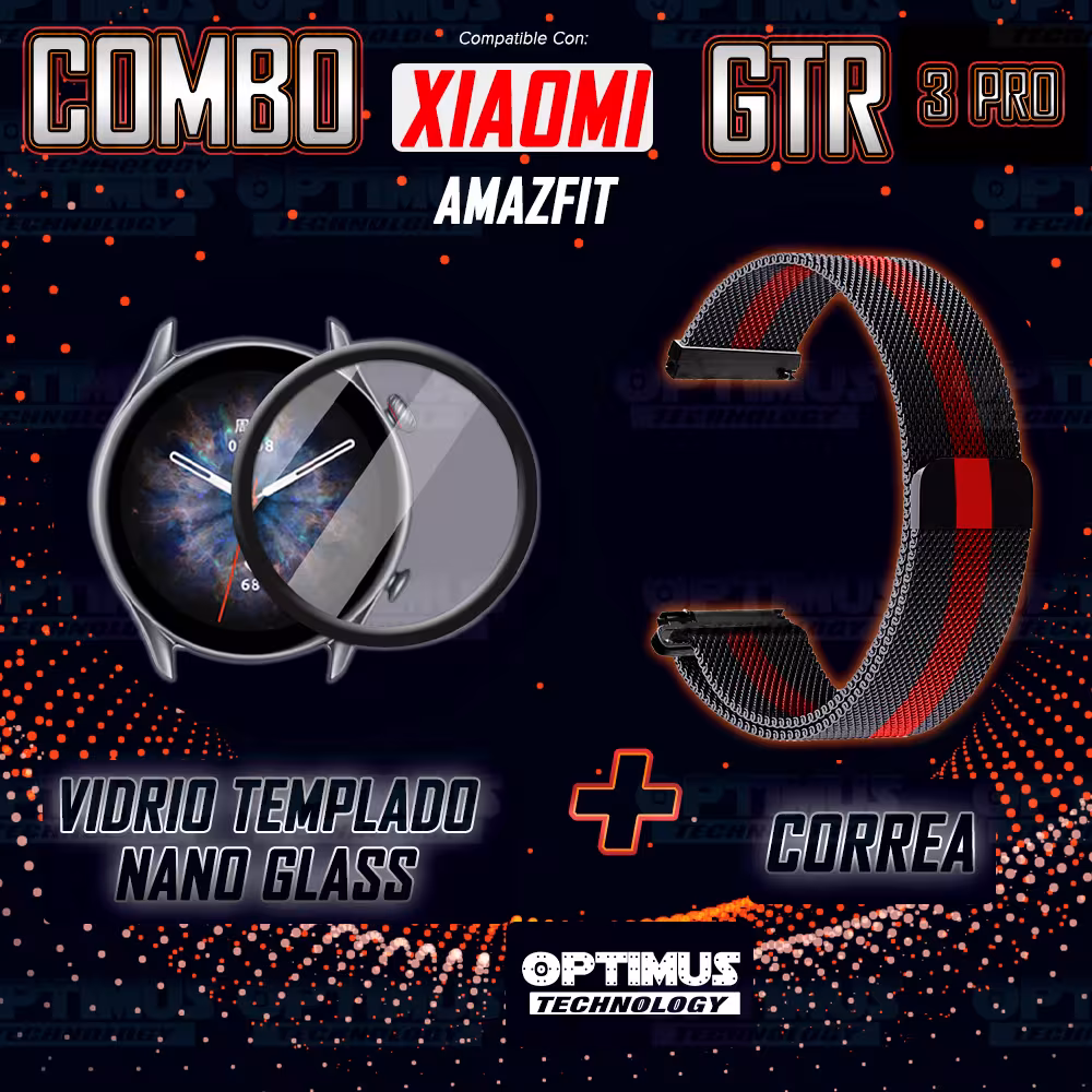 Vidrio Templado Cerámico Y Correa Magnética de Acero Inoxidable 22mm Smartwatch Reloj Inteligente Para XIAOMI GTR 3 PRO