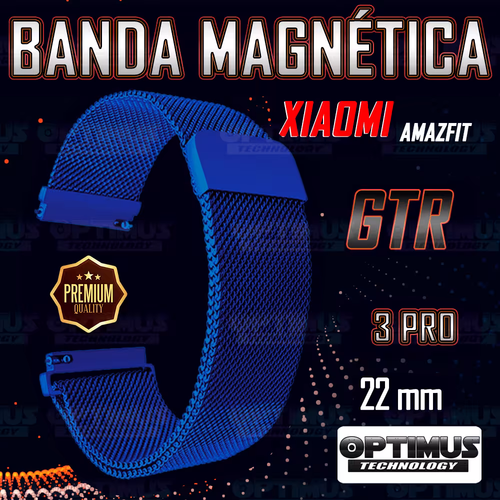 Vidrio Templado Cerámico Y Correa Magnética de Acero Inoxidable 22mm Smartwatch Reloj Inteligente Para XIAOMI GTR 3 PRO