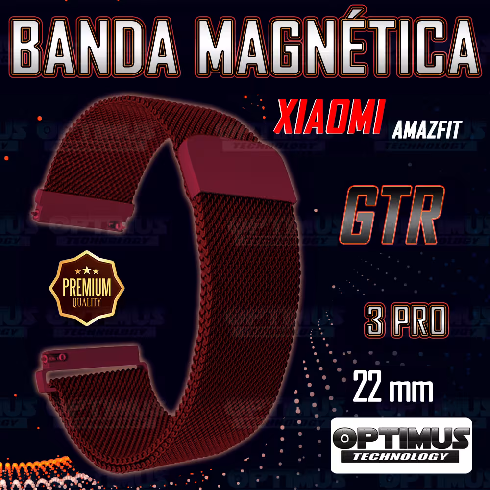 Vidrio Templado Cerámico Y Correa Magnética de Acero Inoxidable 22mm Smartwatch Reloj Inteligente Para XIAOMI GTR 3 PRO
