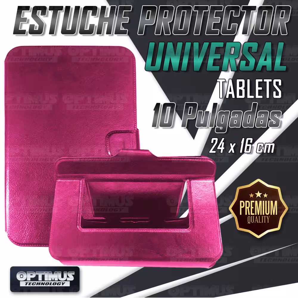 Estuche Case protector Universal Tablet 10 Pulgadas 24x16cm Nixa - Alcatel - Krono - Virzo - Acer - Zoom OPTIMUS TECHNOLOGY™ - 1