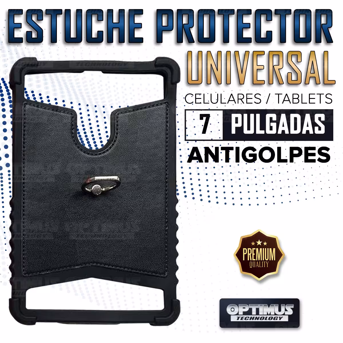 Estuche Case protector Universal Tablet 7 Pulgadas Nixa - Alcatel - Krono - Virzo - Acer - Zoom OPTIMUS TECHNOLOGY™ - 4