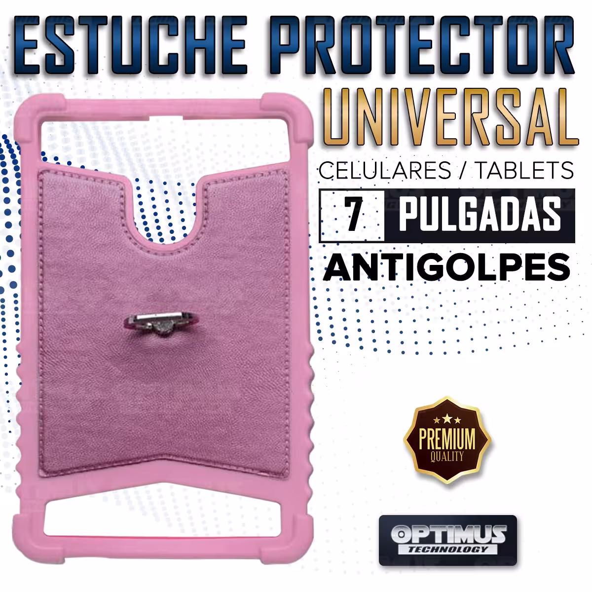 Estuche Case protector Universal Tablet 7 Pulgadas Nixa - Alcatel - Krono - Virzo - Acer - Zoom OPTIMUS TECHNOLOGY™ - 6