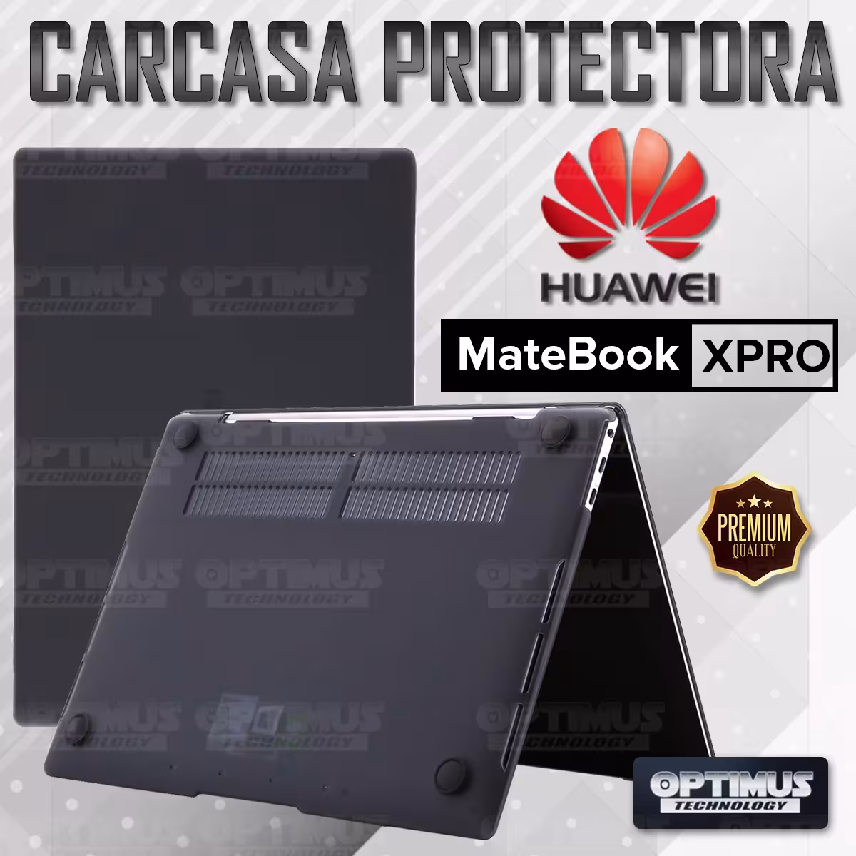 Estuche Case Carcasa Protectora PC portátil MateBook Huawei XPro 2021 | OPTIMUS TECHNOLOGY™ | CRSA-HW-XPRO |