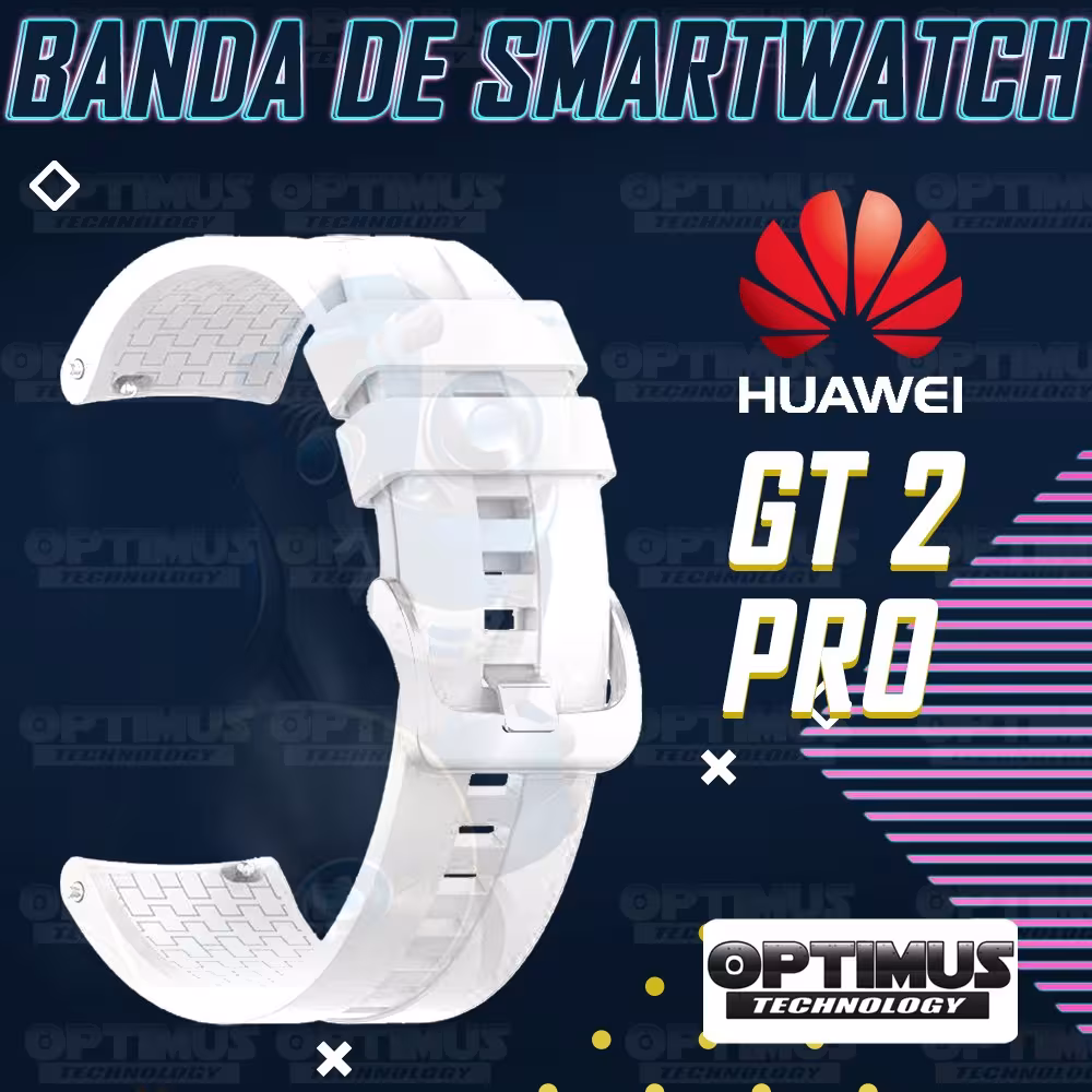 Vidrio Templado Cerámico Y Correa Smartwatch Reloj Inteligente Huawei GT2 PRO | OPTIMUS TECHNOLOGY™ | CRR-VTP-HW-GT2PRO |