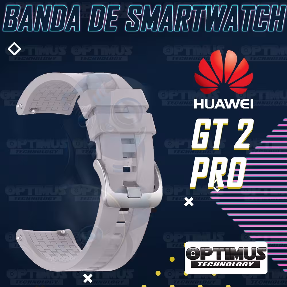 Vidrio Templado Cerámico Y Correa Smartwatch Reloj Inteligente Huawei GT2 PRO | OPTIMUS TECHNOLOGY™ | CRR-VTP-HW-GT2PRO |