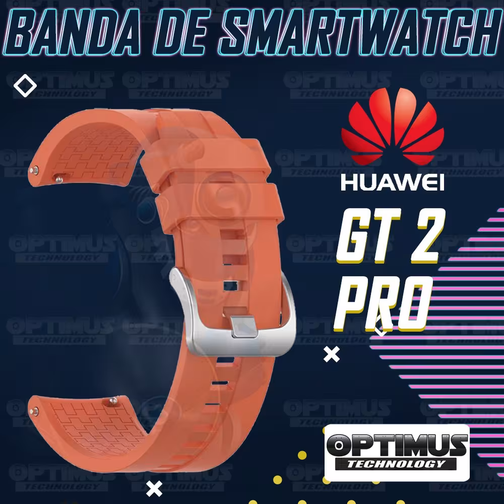 Vidrio Templado Cerámico Y Correa Smartwatch Reloj Inteligente Huawei GT2 PRO | OPTIMUS TECHNOLOGY™ | CRR-VTP-HW-GT2PRO |