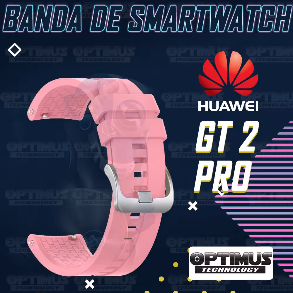 Vidrio Templado Cerámico Y Correa Smartwatch Reloj Inteligente Huawei GT2 PRO | OPTIMUS TECHNOLOGY™ | CRR-VTP-HW-GT2PRO |