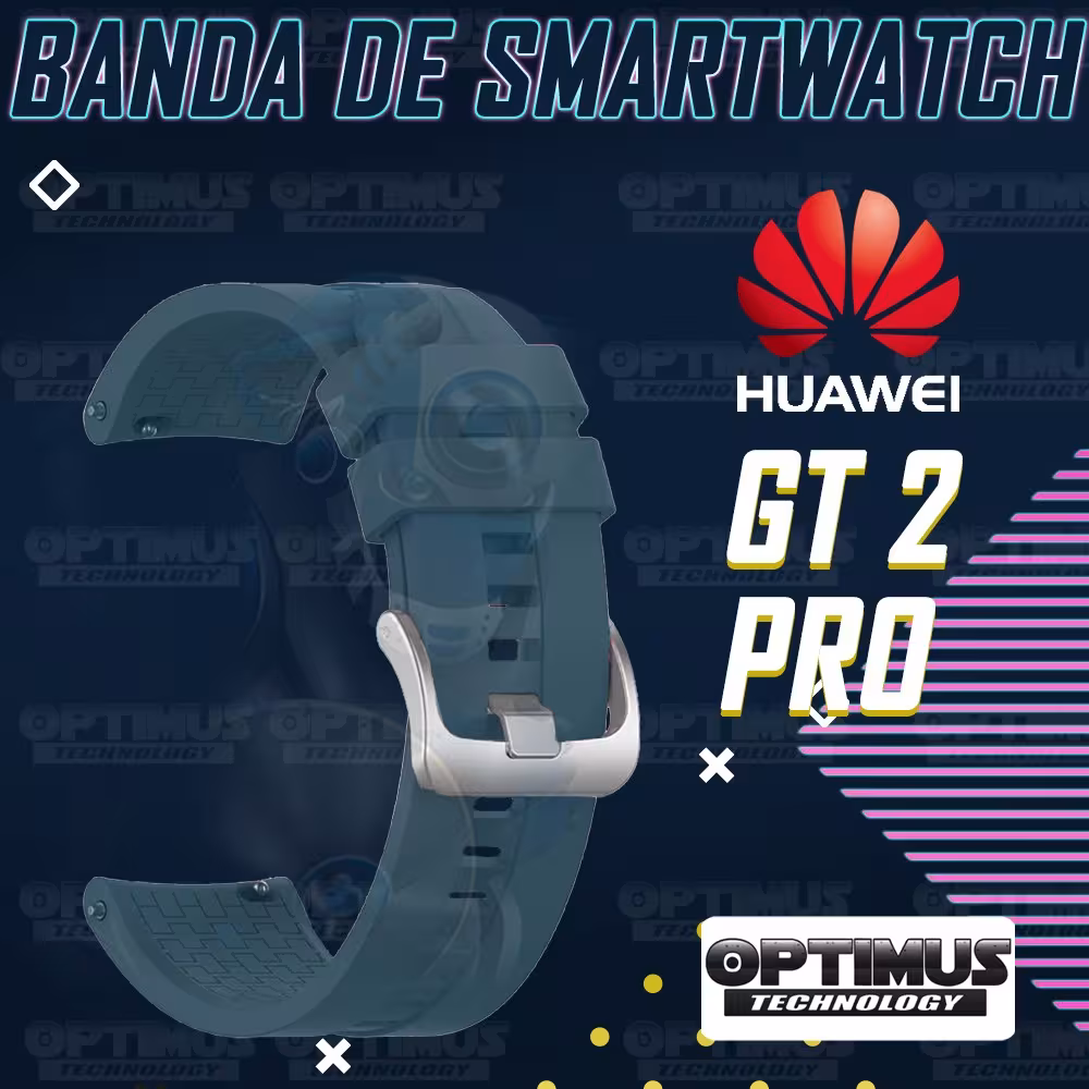 Vidrio Templado Cerámico Y Correa Smartwatch Reloj Inteligente Huawei GT2 PRO | OPTIMUS TECHNOLOGY™ | CRR-VTP-HW-GT2PRO |