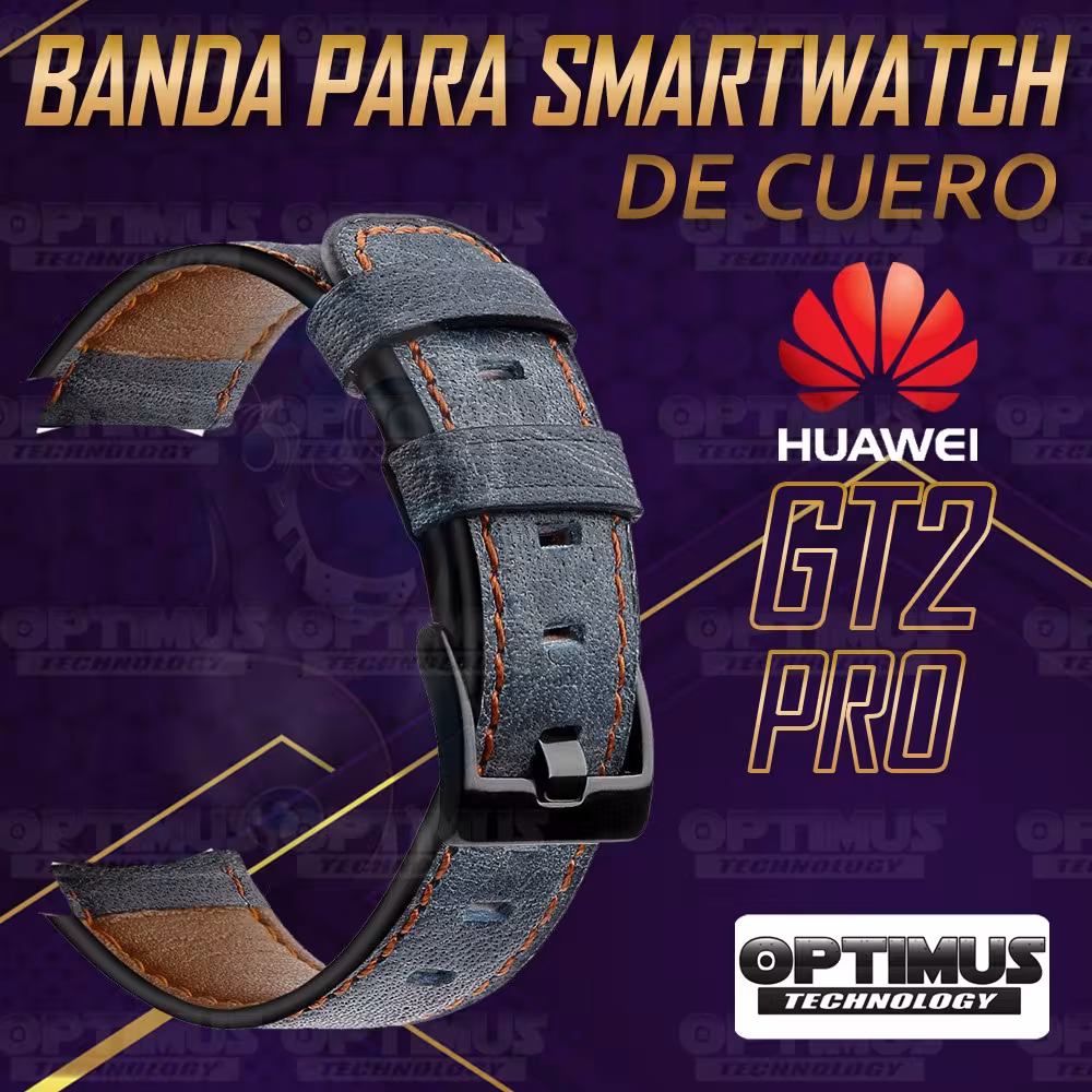 Vidrio Templado Cerámico Y Correa de cuero Smartwatch Reloj Inteligente Huawei GT2 PRO OPTIMUS TECHNOLOGY™ - 7