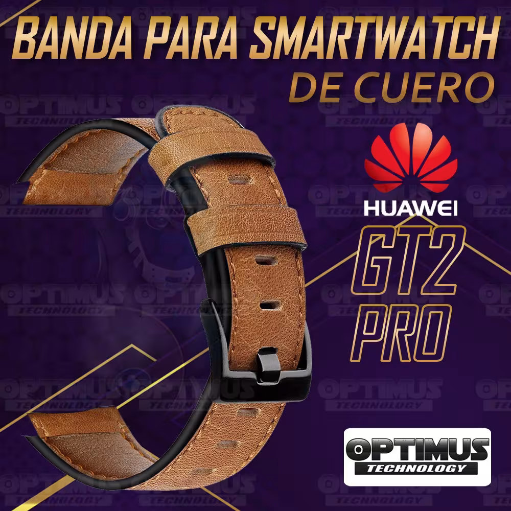 Vidrio Templado Cerámico Y Correa de cuero Smartwatch Reloj Inteligente Huawei GT2 PRO OPTIMUS TECHNOLOGY™ - 11