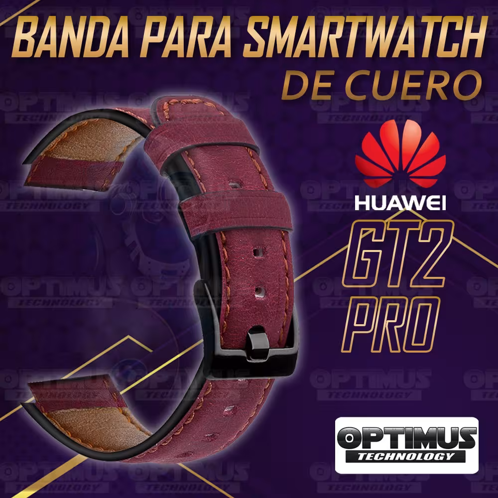 Vidrio Templado Cerámico Y Correa de cuero Smartwatch Reloj Inteligente Huawei GT2 PRO OPTIMUS TECHNOLOGY™ - 19