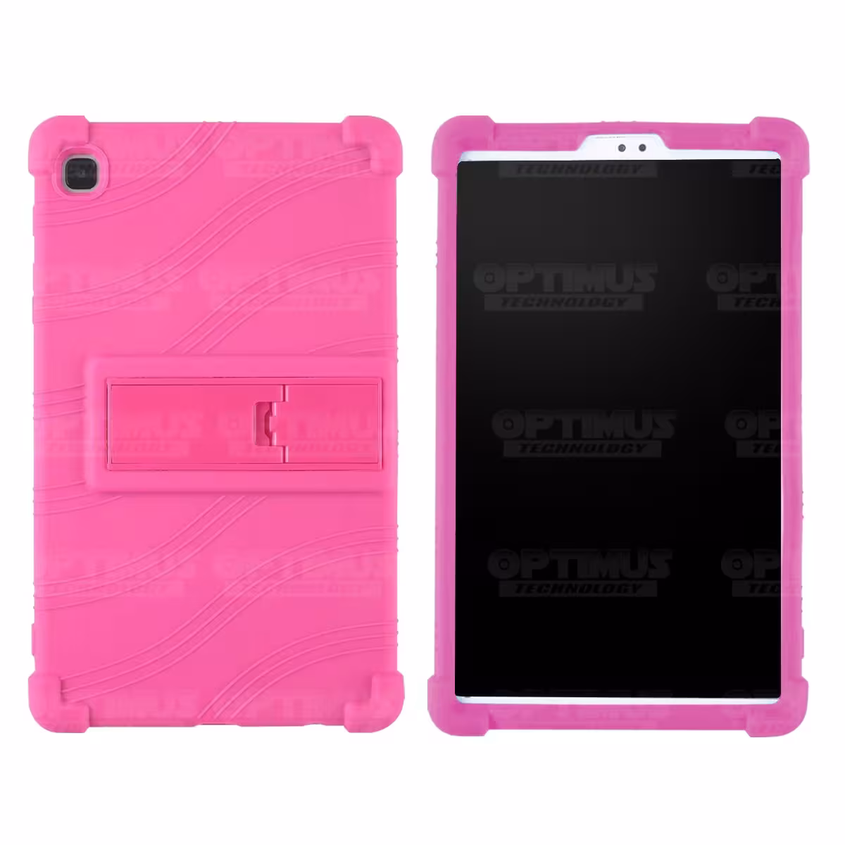 Estuche Case protector de goma Tablet Samsung Galaxy Tab A7 Lite 8.7 2021 T220 - T225 Anti golpes con soporte OPTIMUS TECHNOLOGY