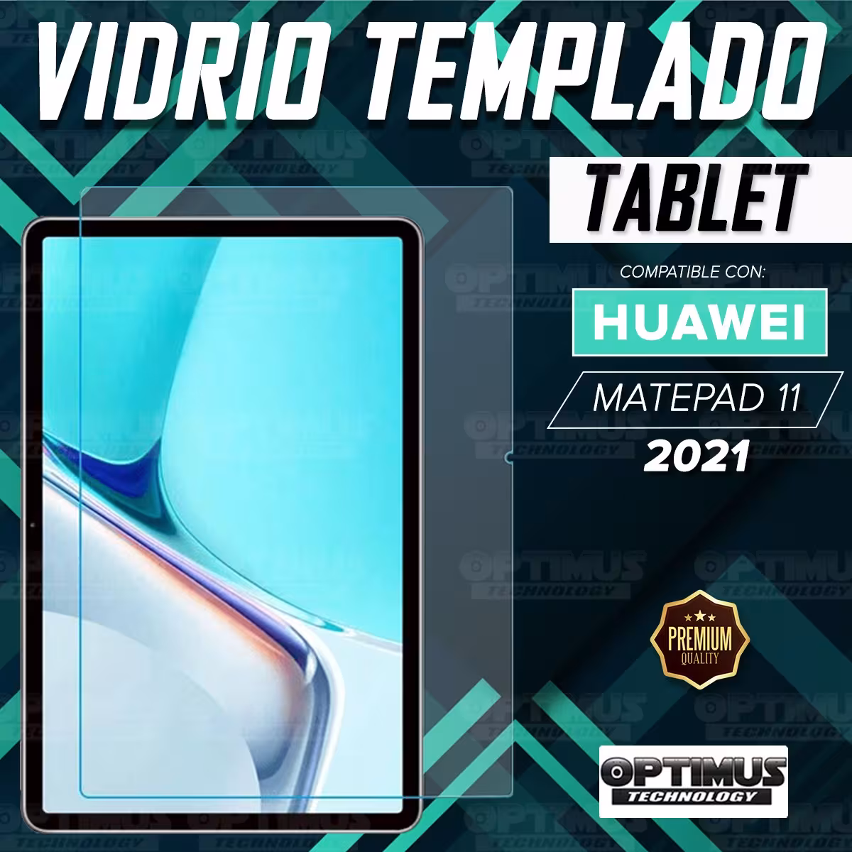 Vidrio Cristal Templado Protector Tablet Huawei MatePad 11 2021 DBY-W09 - DBY-L09