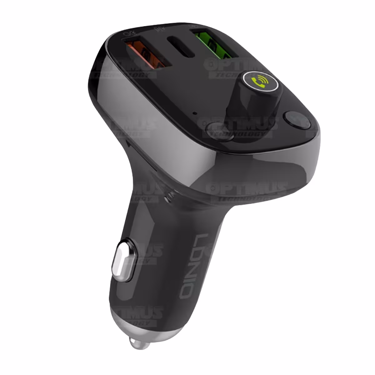 Cargador transmisor radio FM bluetooth 5.0 para carro automóvil Vehículos Camiones de tres puertos 2USB + 1Tipo C LIDNIO Charger