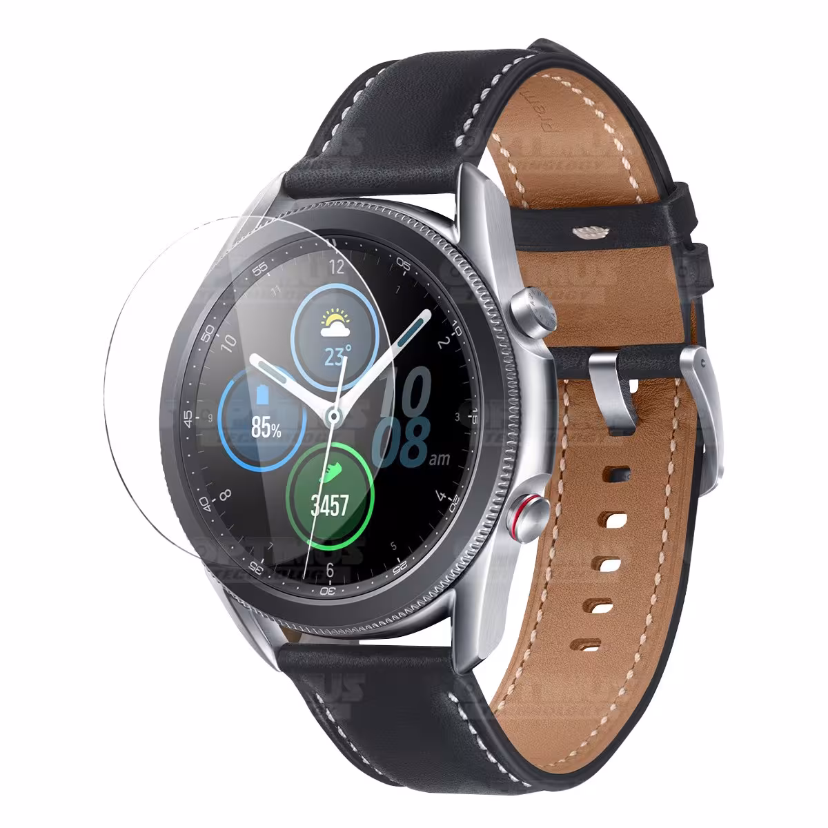 Vidrio Cristal Templado Protector Reloj Inteligente Samsung Galaxy Watch 3 45mm | OPTIMUS TECHNOLOGY™ | VTP-SS-GXY-45 |