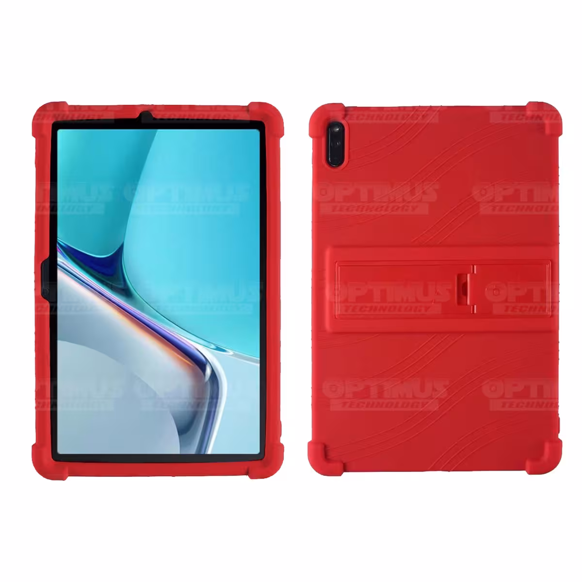 Estuche Case protector de goma Tablet Huawei MatePad 11 2021 DBY-W09 - DBY-L09 Anti golpes con soporte OPTIMUS TECHNOLOGY™ - 8