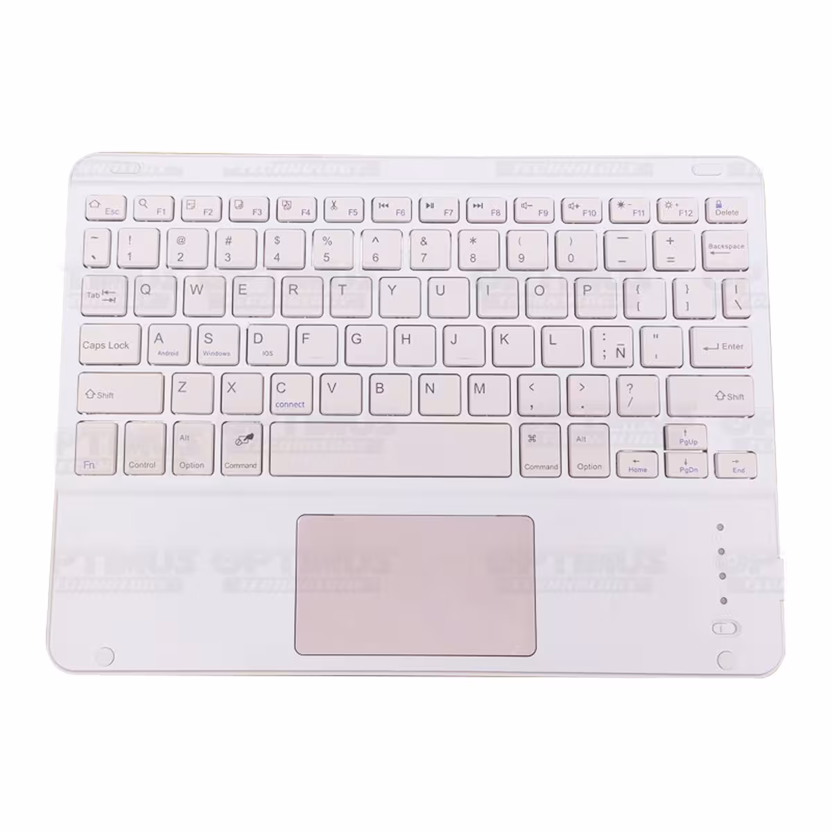 Kit teclado con Mouse Touchpad Bluetooth para PC - Tablet - Celular Android iOS Windows Ultra delgado OPTIMUS TECHNOLOGY™ - 3