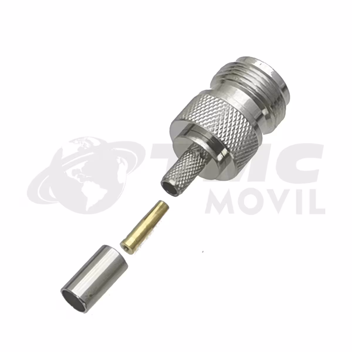 TMC MÓVIL Conector N Hembra (N Female) RG-58 para soldar de ponchar | TMC MOVIL | 832458 |