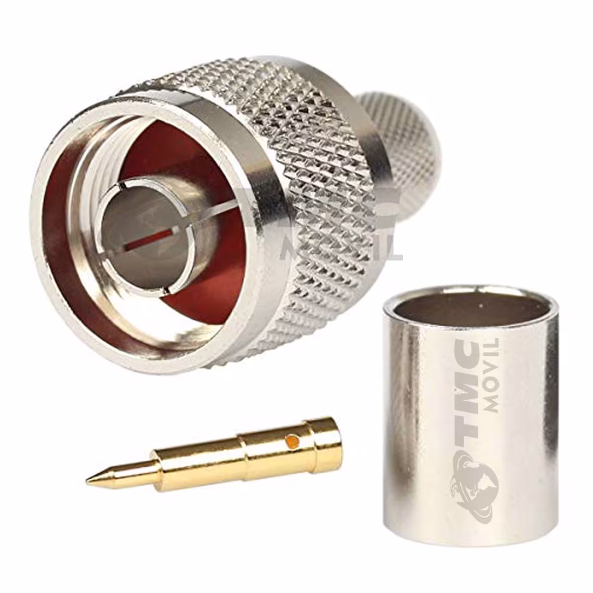 TMC MÓVIL Conector N Macho (N Male) LMR-400 para soldar de ponchar | TMC MOVIL | 832457 |