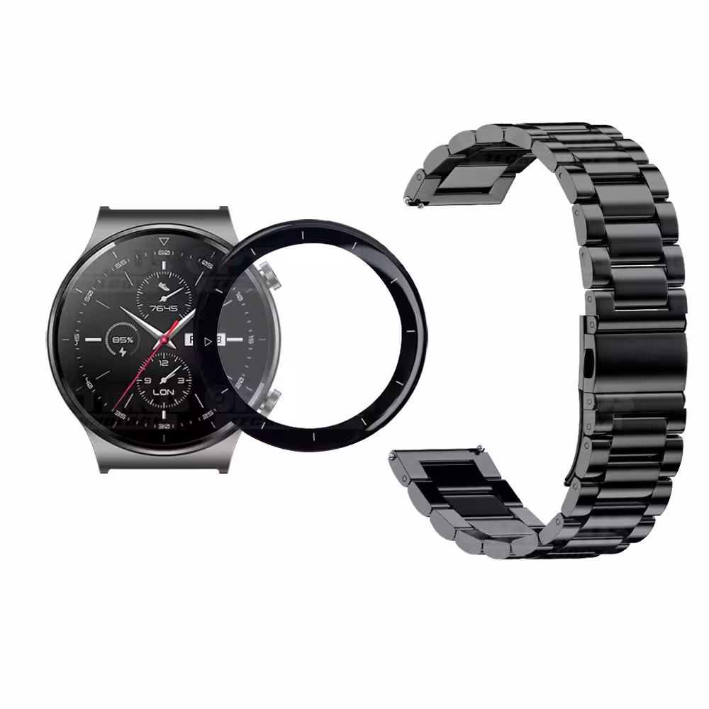 Vidrio Templado Cerámico Y Correa de Metal Acero Inoxidable Smartwatch Reloj Inteligente Huawei GT2 PRO OPTIMUS TECHNOLOGY™ - 5
