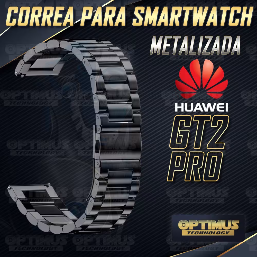 Vidrio Templado Cerámico Y Correa de Metal Acero Inoxidable Smartwatch Reloj Inteligente Huawei GT2 PRO OPTIMUS TECHNOLOGY™ - 7