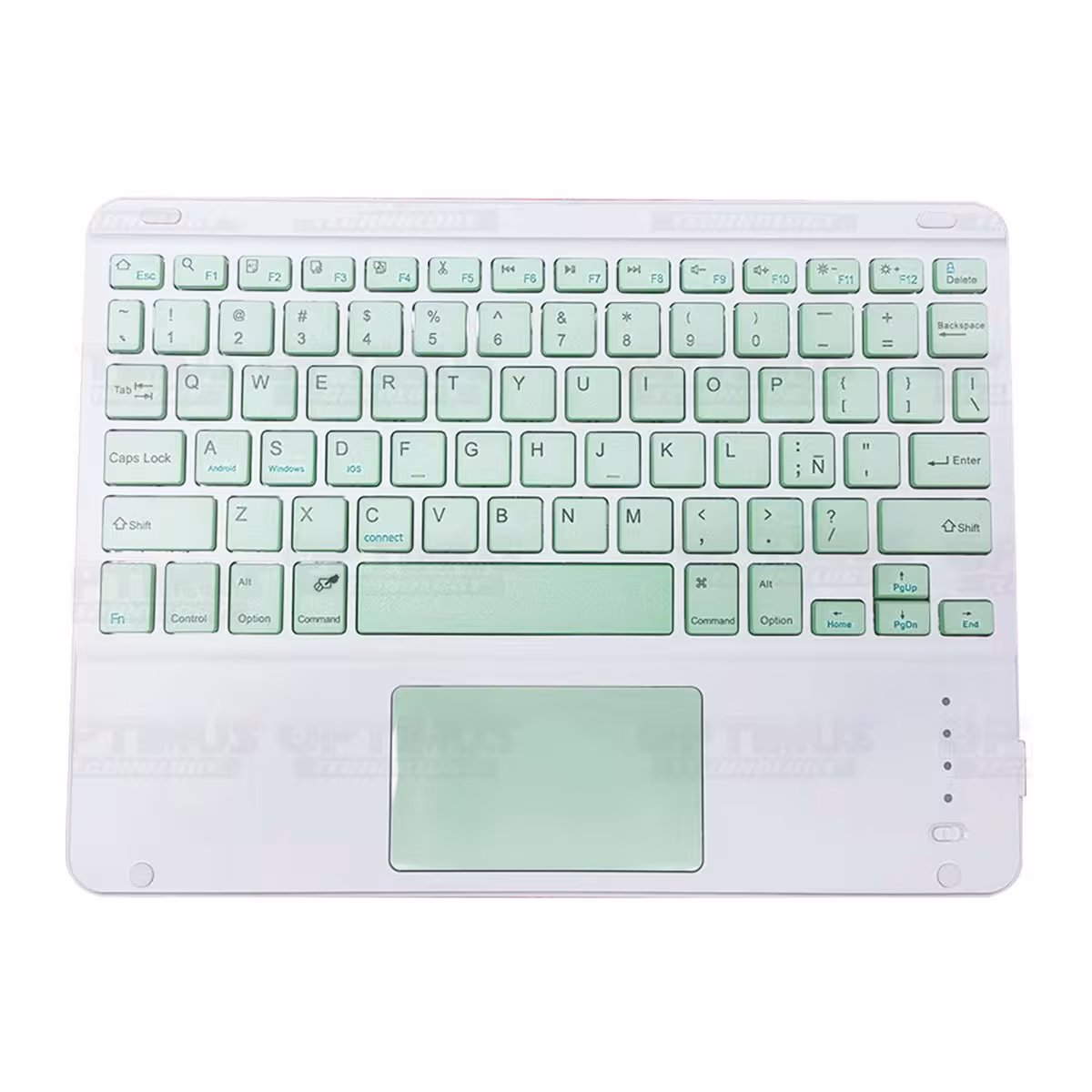Kit teclado con Mouse Touchpad Bluetooth para PC - Tablet - Celular Android iOS Windows Ultra delgado OPTIMUS TECHNOLOGY™ - 5