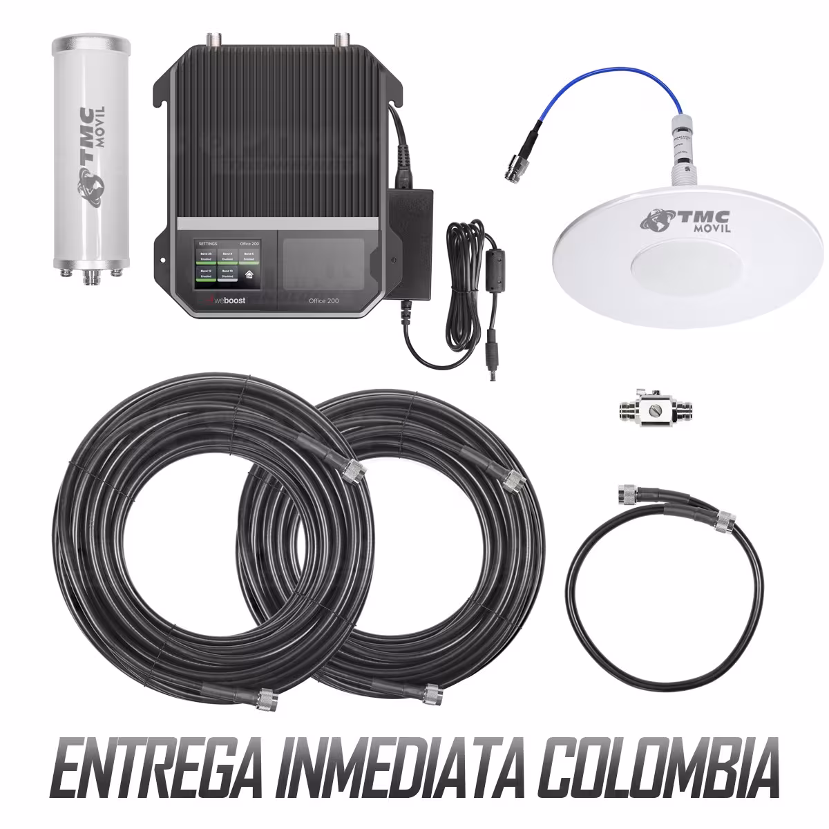 KIT Amplificador De Señal Celular weBoost Office 200 (530047) Repetidor Redes 5G 4GLTE con antenas | WEBOOST COLOMBIA | 669650 |