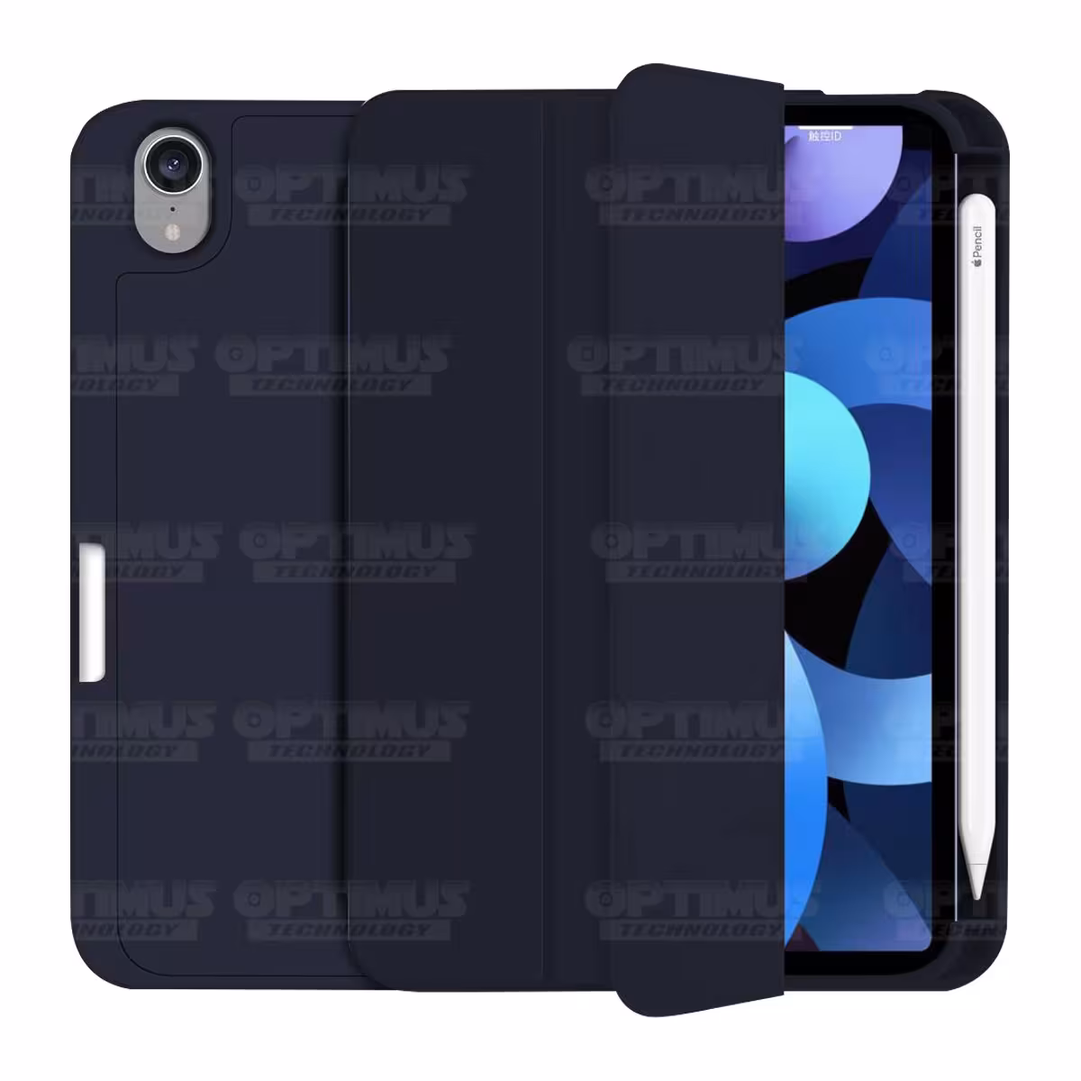 Estuche Case Protector Con Tapa Tablet IPad Mini 6 2021 con portalápiz | OPTIMUS TECHNOLOGY™ | EST-IPD-MNI-6-2021 |