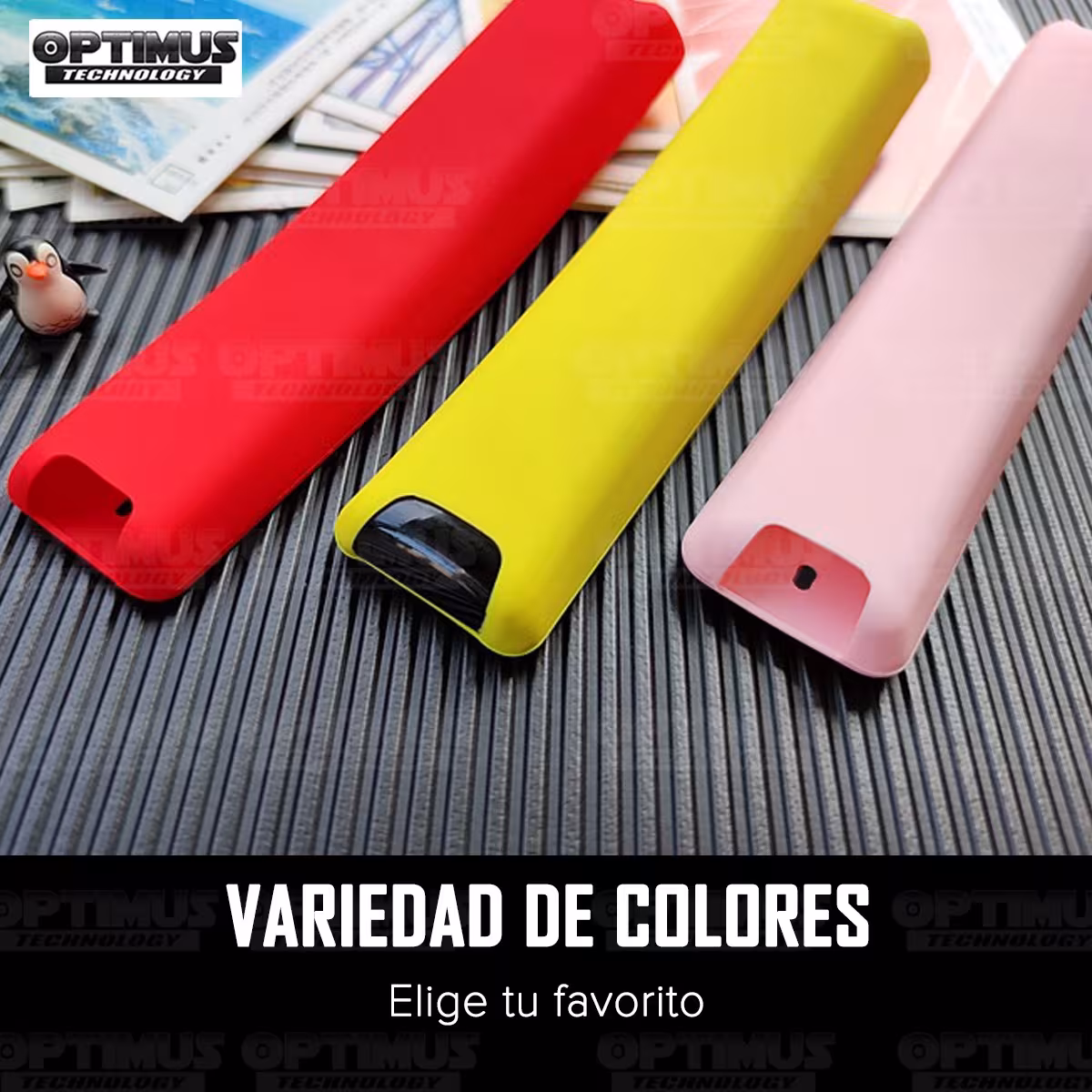Funda Forro Estuche protector Control Remoto de TV Samsung BN59-01310A / UN43TU7000KXZL / UN55RU7100KXZL OPTIMUS TECHNOLOGY™ - 1
