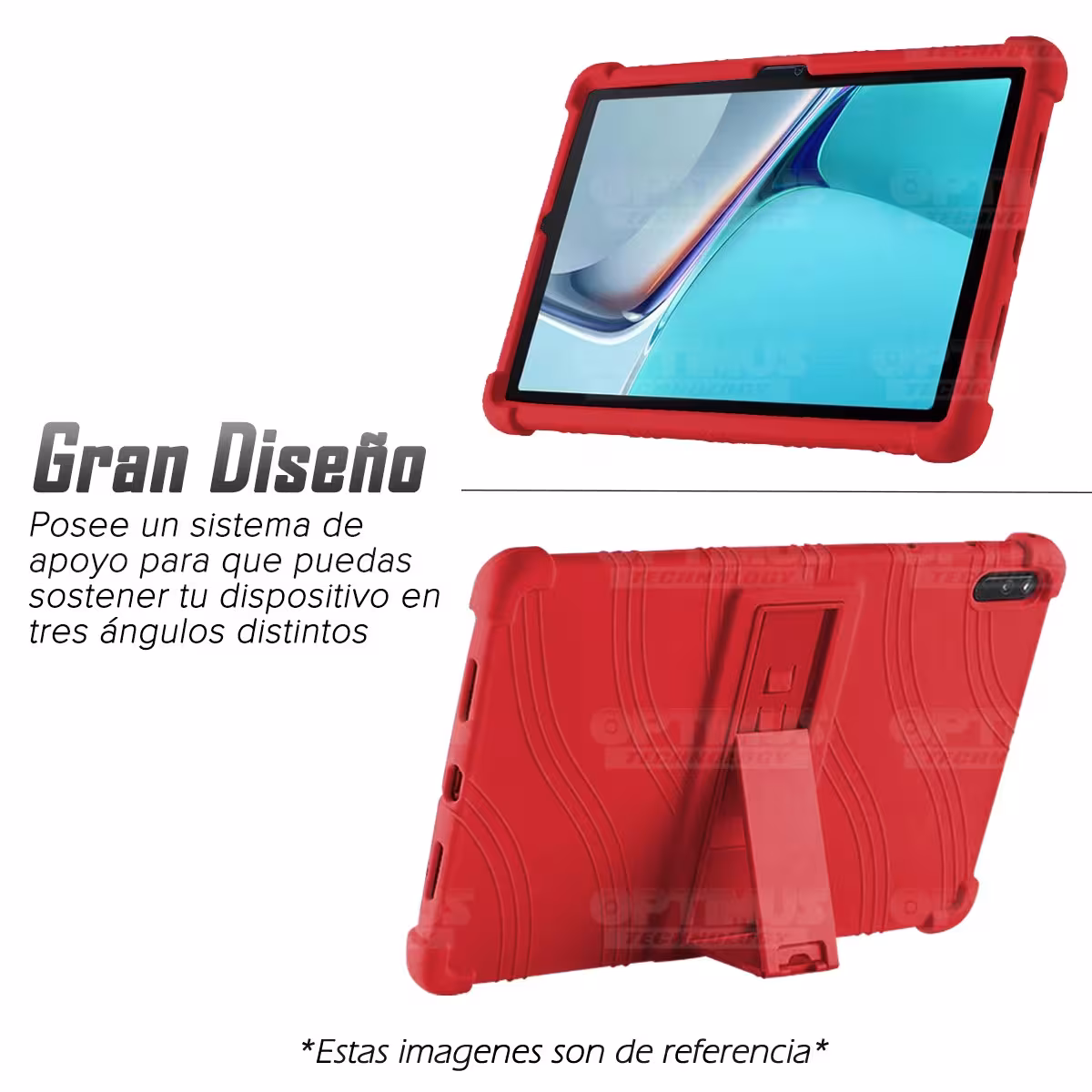 Kit Vidrio templado + Estuche Protector Goma + Teclado y Mouse Bluetooth para Tablet Huawei MatePad 11 2021 DBY-W09 - DBY-L09 OP
