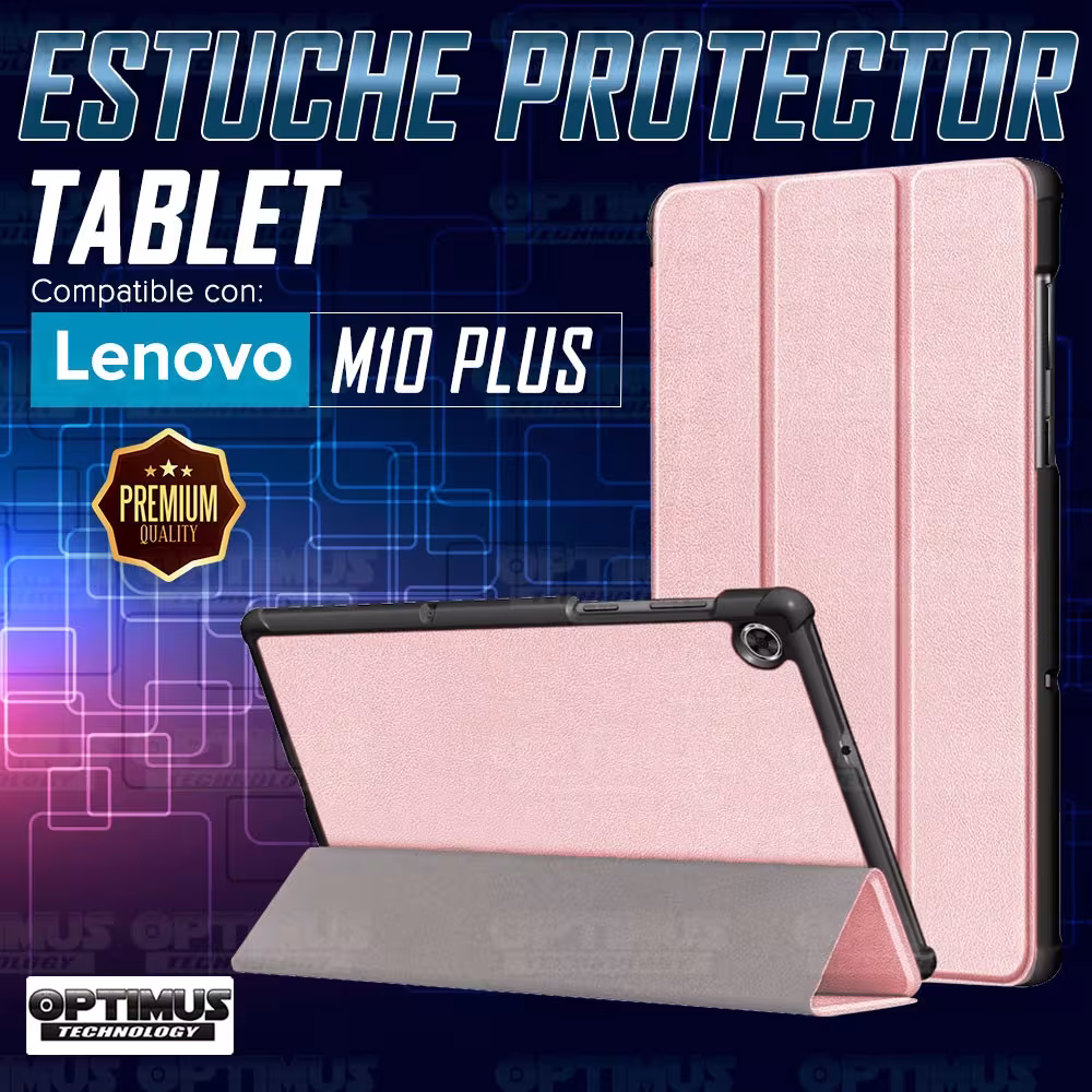 Kit Case Forro Protector + Teclado y Mouse Ratón Bluetooth para Tablet Lenovo M10 Plus Tb-x606f