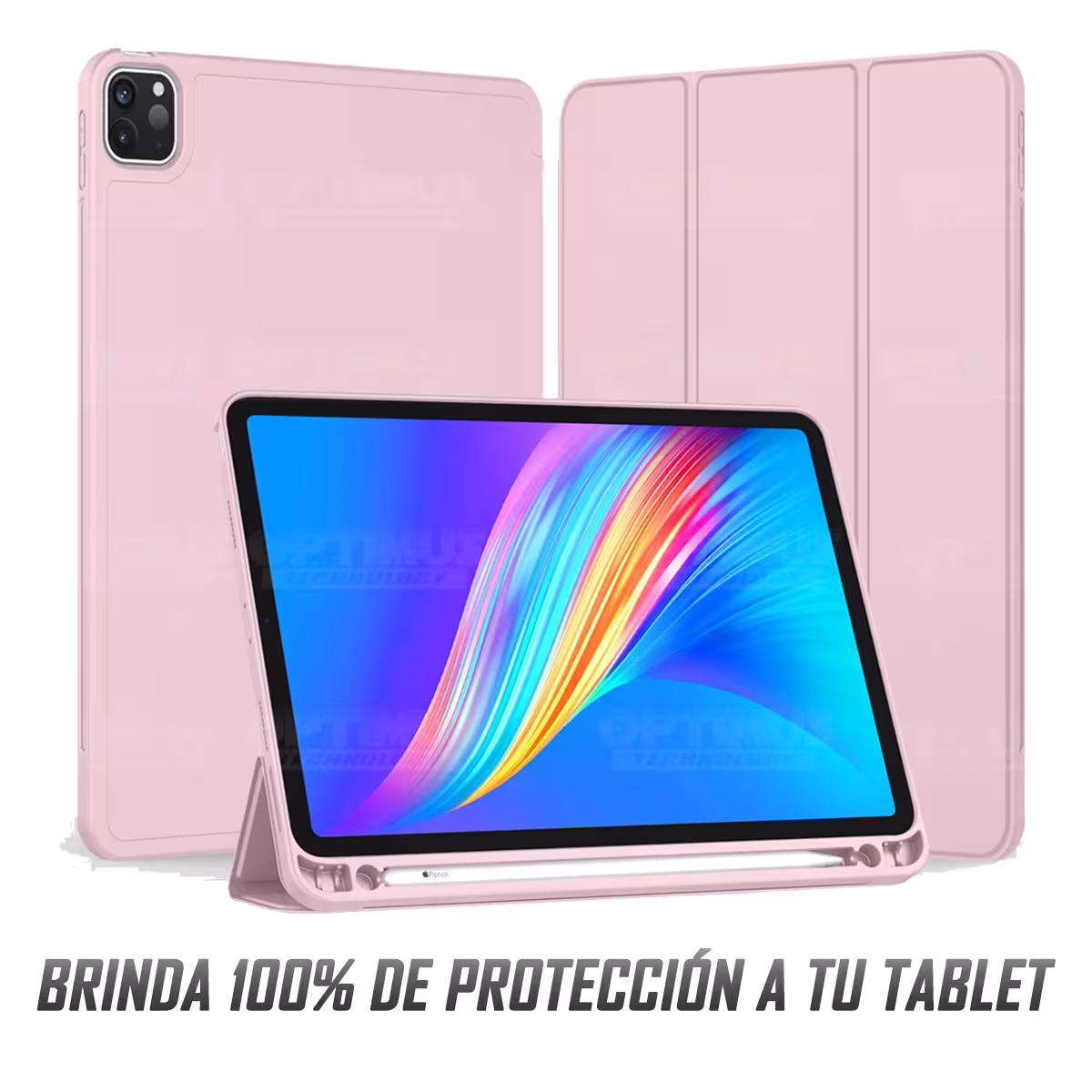 Estuche Case Protector Con Tapa Tablet IPad 11 2021 con portalápiz | OPTIMUS TECHNOLOGY™ | EST-IPD-11-2021 |