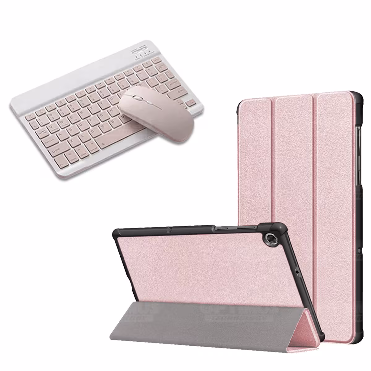 Kit Case Forro Protector + Teclado y Mouse Ratón Bluetooth para Tablet Lenovo M10 Plus Tb-x606f OPTIMUS TECHNOLOGY™ - 21