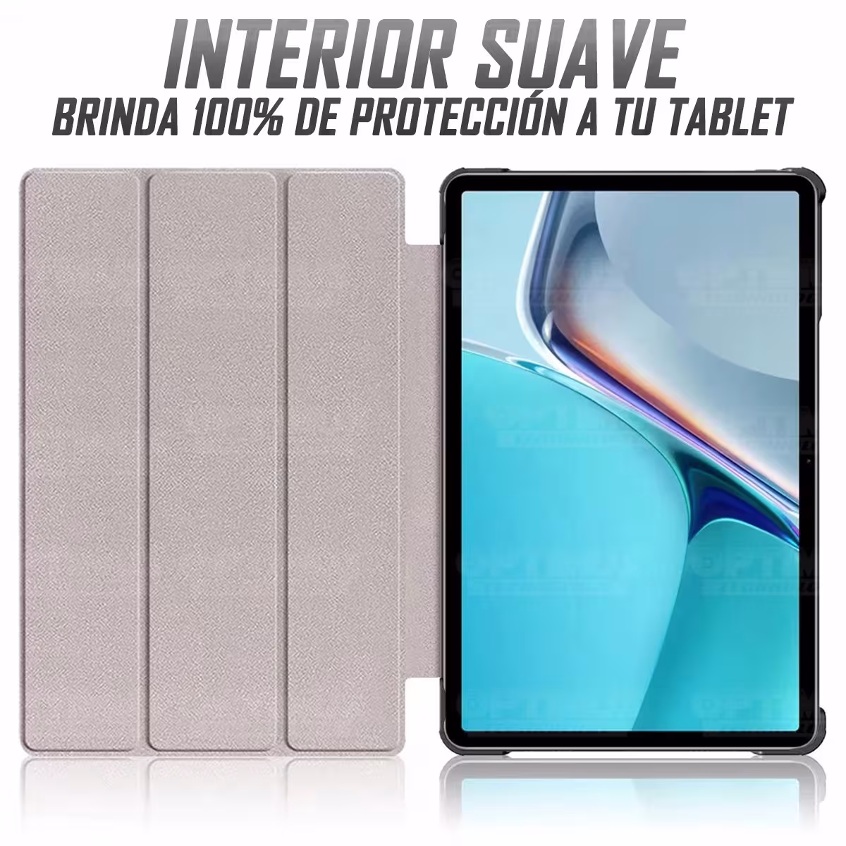 Kit Vidrio templado + Case Protector + Teclado con Mouse Touchpad Bluetooth Tablet Huawei MatePad 11 2021 DBY-W09 - DBY-L09 OPTI