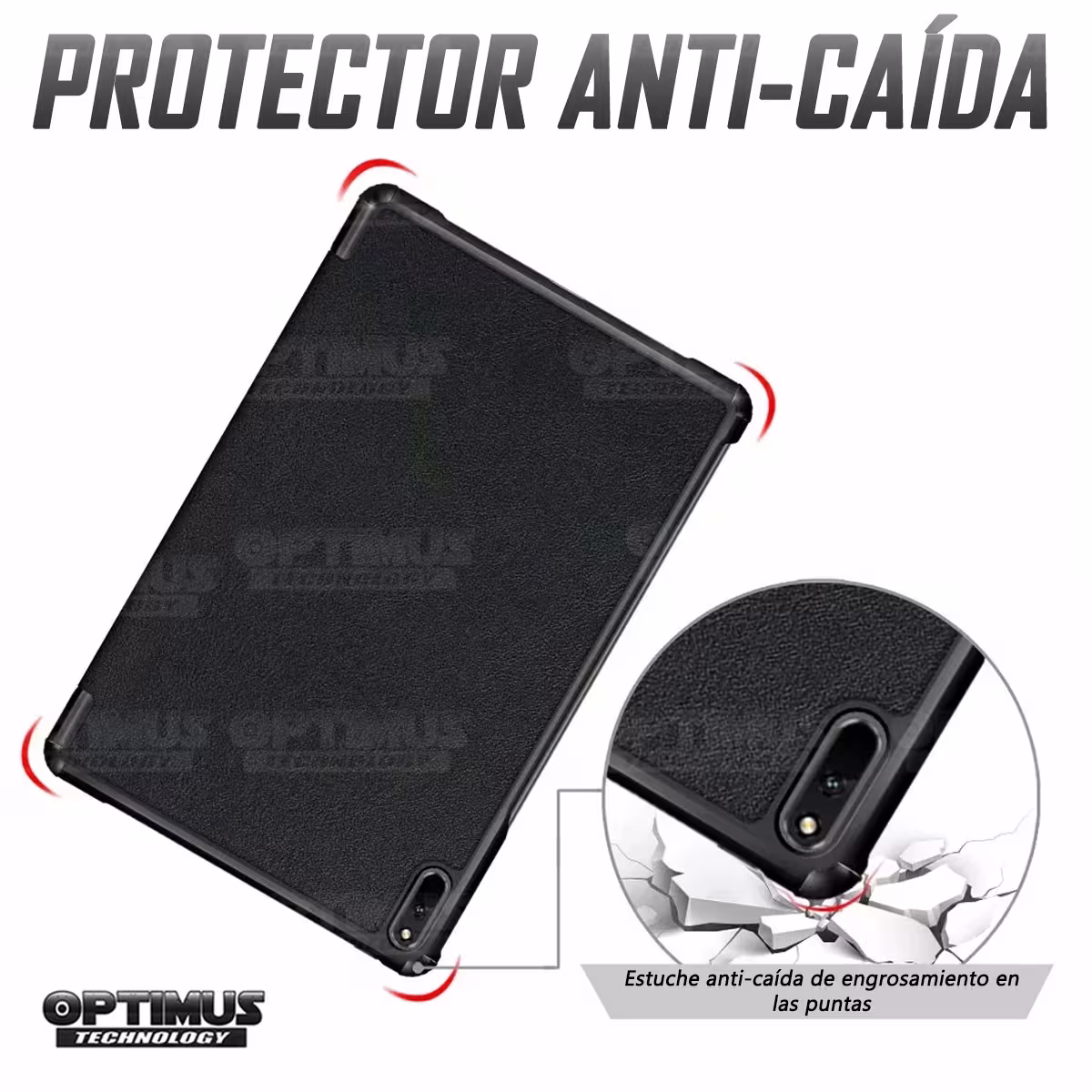 Kit Vidrio templado + Case Protector + Teclado con Mouse Touchpad Bluetooth Tablet Huawei MatePad 11 2021 DBY-W09 - DBY-L09 OPTI