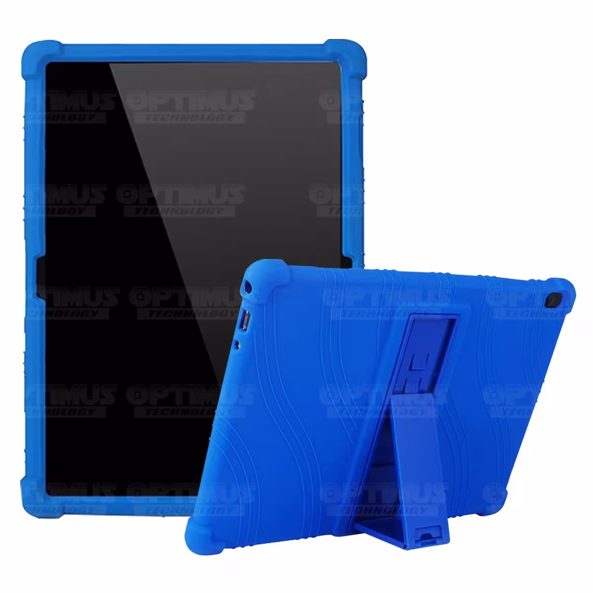 Kit Case Estuche Protector Antigolpes + Teclado Mouse Touchpad Bluetooth para Tablet Lenovo Tab M10 Tb-x505f OPTIMUS TECHNOLOGY™