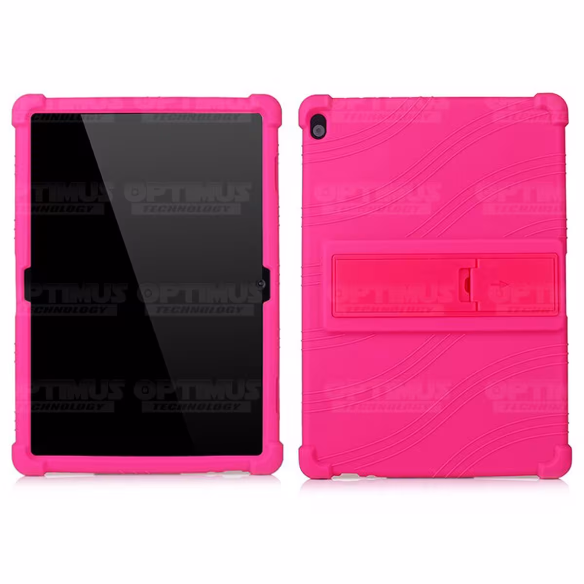 Kit Case Estuche Protector Antigolpes + Teclado Mouse Touchpad Bluetooth para Tablet Lenovo Tab M10 Tb-x505f OPTIMUS TECHNOLOGY™