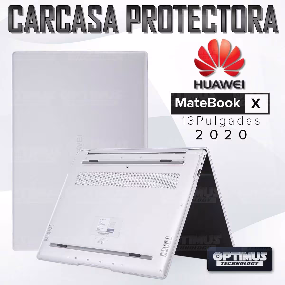 Estuche Case Carcasa Protectora PC portátil MateBook Huawei X 2020 / 2021 13 Pulgadas | OPTIMUS TECHNOLOGY™ | CRSA-HW-X-13 |